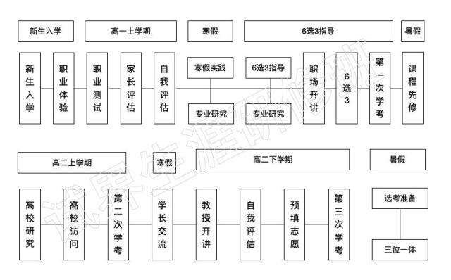 新高考生涯教育课程化的实施思路丨含案例分析