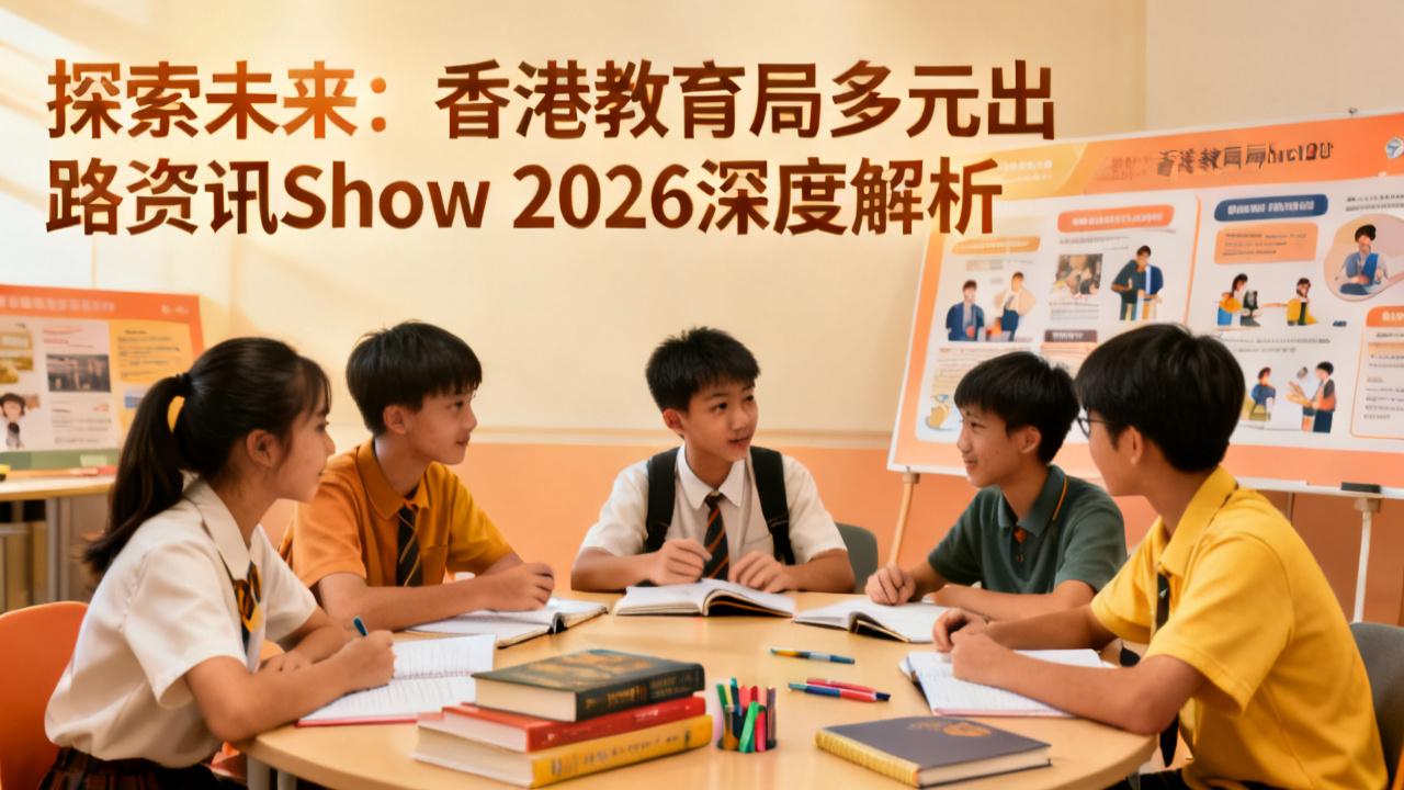 探索未来：香港教育局多元出路资讯Show 2026深度解析