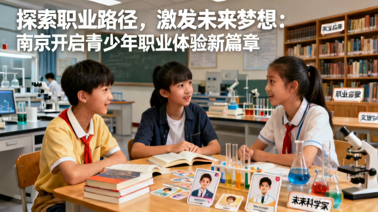 探索职业路径，激发未来梦想：南京开启青少年职业体验新篇章