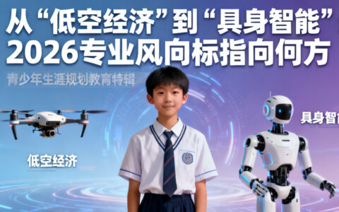 从“低空经济”到“具身智能”：2026专业风向标指向何方