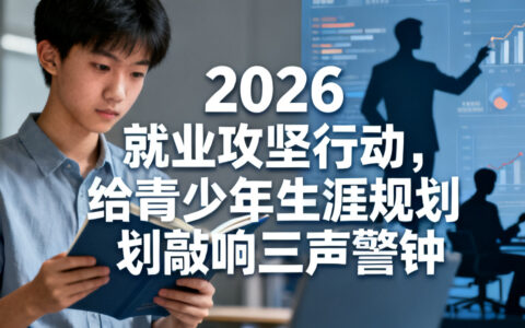 2026就业攻坚行动，给青少年生涯规划敲响三声警钟