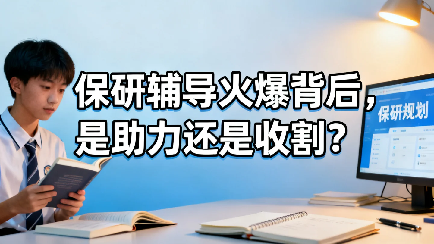 保研辅导火爆背后,是助力还是收割?