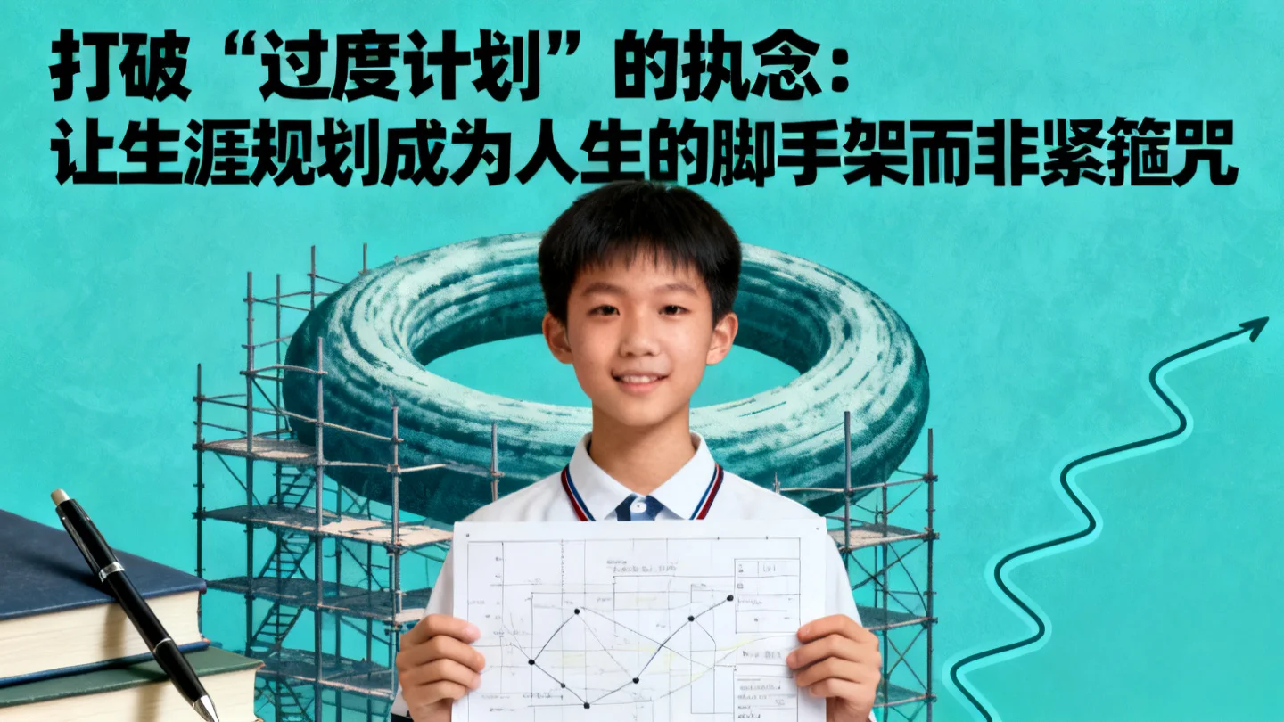 打破“过度计划”的执念:让生涯规划成为人生的脚手架而非紧箍咒