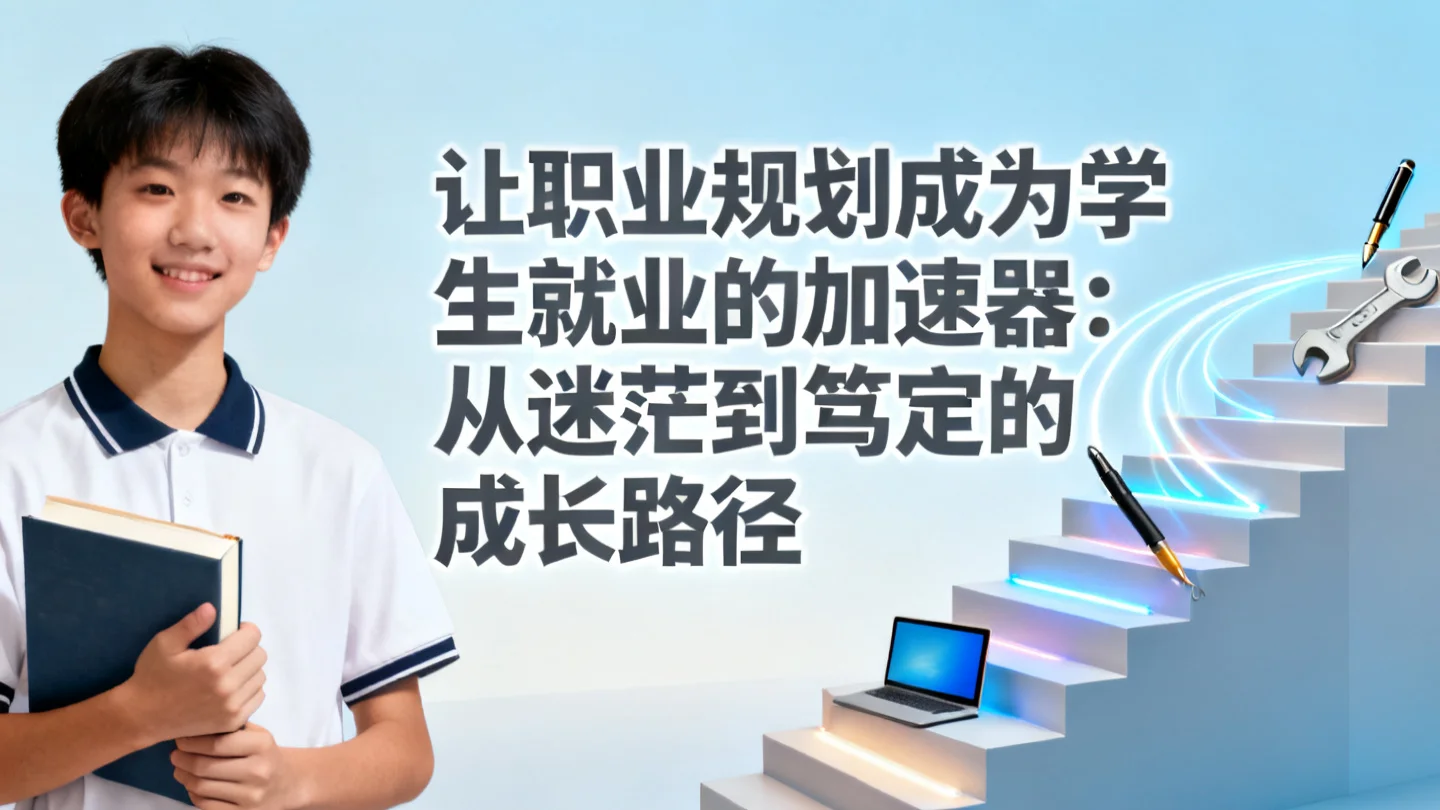 让职业规划成为学生就业的加速器：从迷茫到笃定的成长路径