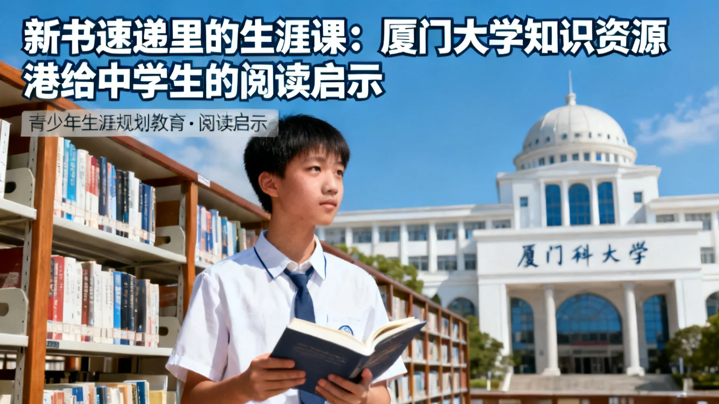 新书速递里的生涯课:厦门大学知识资源港给中学生的阅读启示