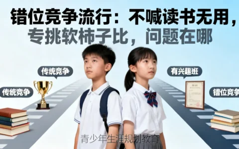 错位竞争流行：不喊读书无用，专挑软柿子比，问题在哪